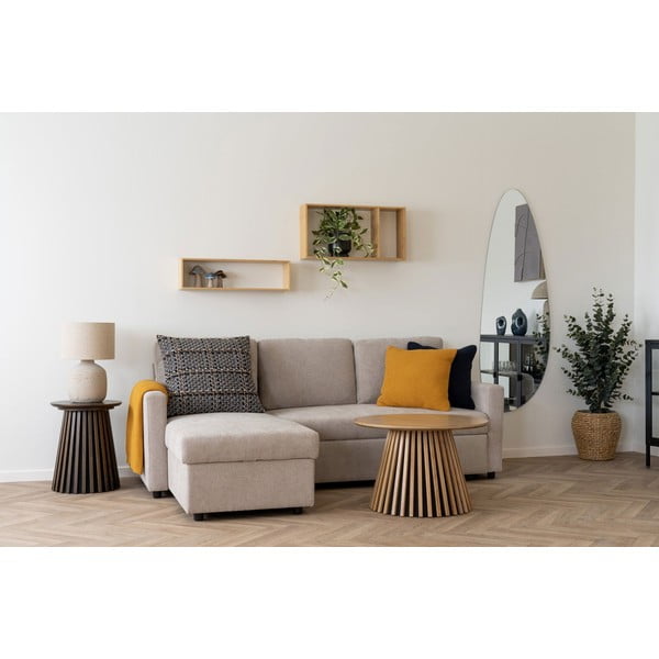 Wielopoziomowa bambusowa półka w naturalnym kolorze 70 cm Ember – House Nordic-image-2