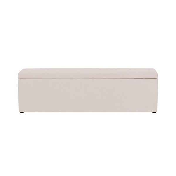 Kremowa ławka Mazzini Sofas Ancona, 200x46 cm-image-3