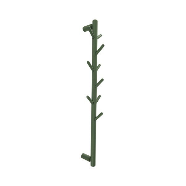 Zielony wieszak ścienny z litego drewna sosnowego 21 cm Eddison – Jotex