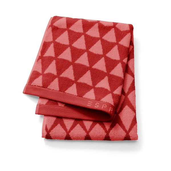 Ręcznik Esprit Mina 30x50 cm, czerwony