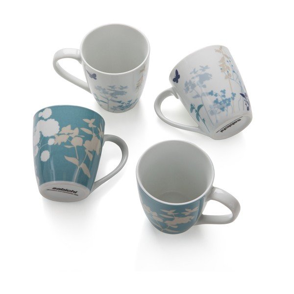Komplet 4 porcelanowych kubków Meadow-image-2