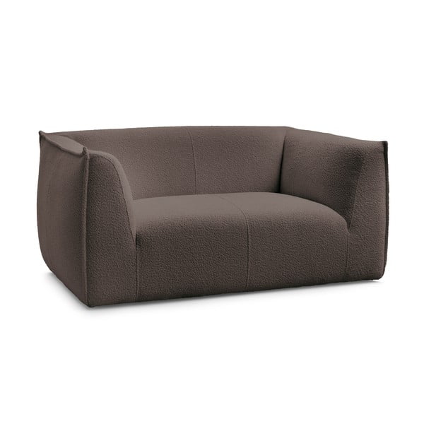 Brązowa sofa z materiału bouclé 170 cm Giorgia – Bobochic Paris-image-3