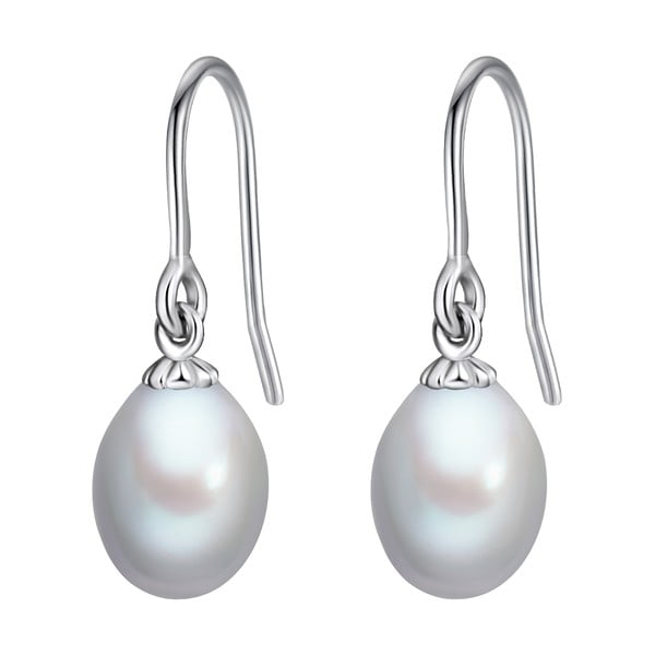 Kolczyki
  ze srebrnoszarą perłą Chakra Pearls