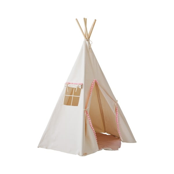 Namiot dla dzieci typu tipi Fluffy Pompoms – Moi Mili