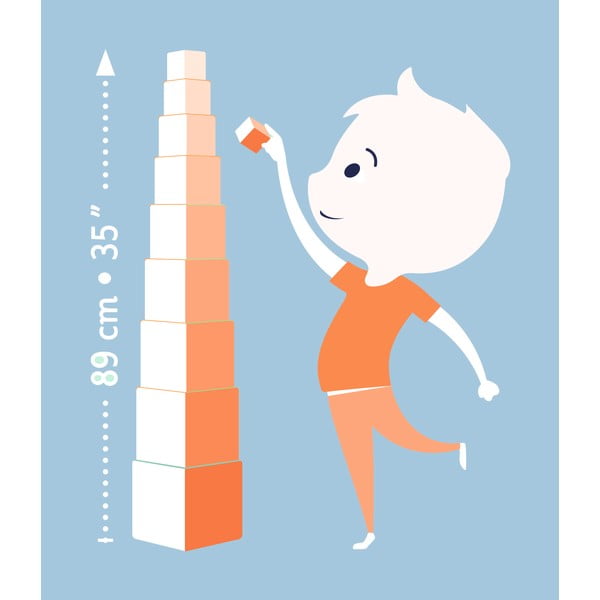 Piramida/wieża do układania Djeco Las-image-1