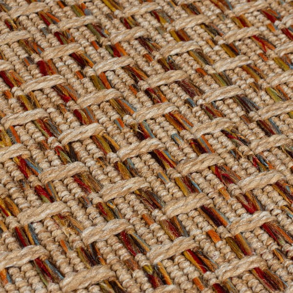 Dywan odpowiedni na zewnątrz w naturalnym kolorze 200x290 cm Nora Diamond – Flair Rugs-image-3