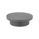 Szara mydelniczka z żywicy polimerowej Kua – Blomus