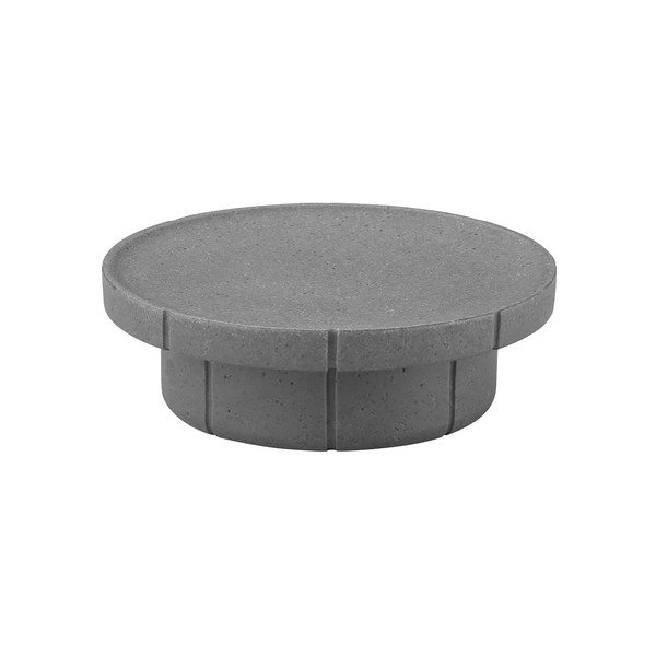 Szara mydelniczka z żywicy polimerowej Kua – Blomus