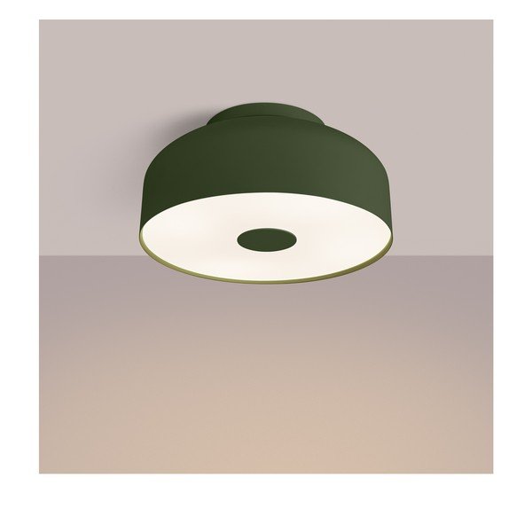 Zielona lampa sufitowa Blacko – Sollux-image-4