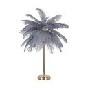 Lampa stołowa w szaro-złotym kolorze (wysokość 55 cm) Palm – Mauro Ferretti