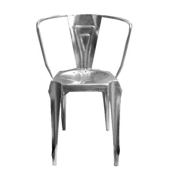 Metalowe krzesło Fauteuil Acier
