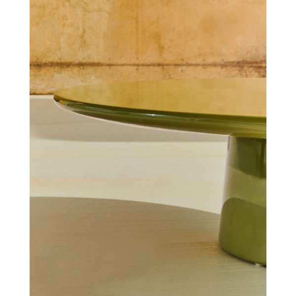 Okrągły stolik ogrodowy betonowy ø 110 cm Albanella – Kave Home-image-2