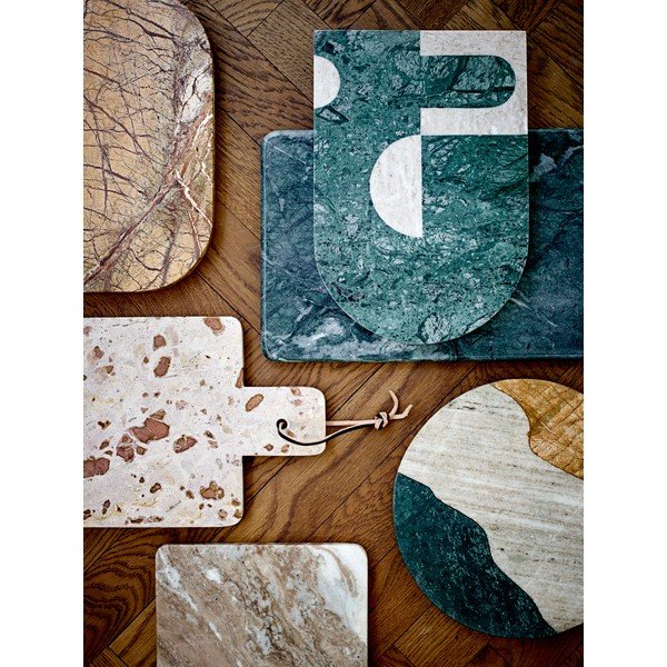 Marmurowa taca dekoracyjna 20x20 cm Gabrielle – Bloomingville-image-4