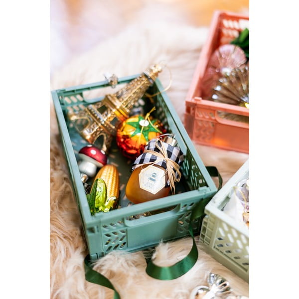 Szklane ozdoby świąteczne zestaw 4 szt. Mushroom – Sass & Belle-image-3