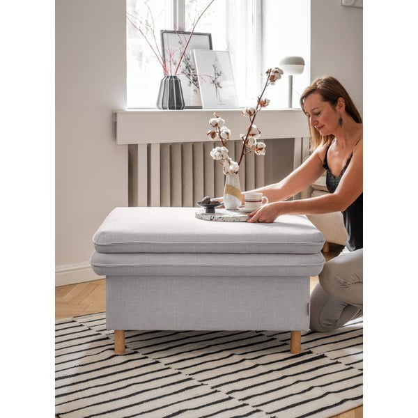 Jasnoszary podnóżek Simon – Miuform-image-2