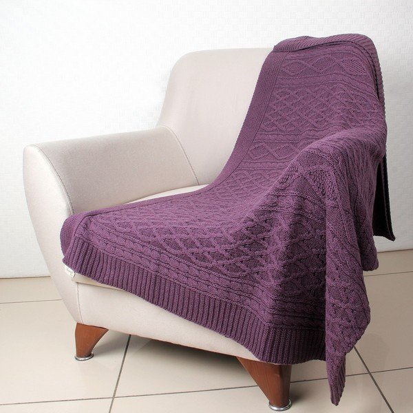Koc Colma Bordeaux, 130x170 cm-image-1