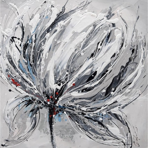 Obraz ręcznie malowany Vivorum Blossom, 80x80 cm