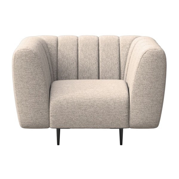 Beżowy fotel Shel – Ghado