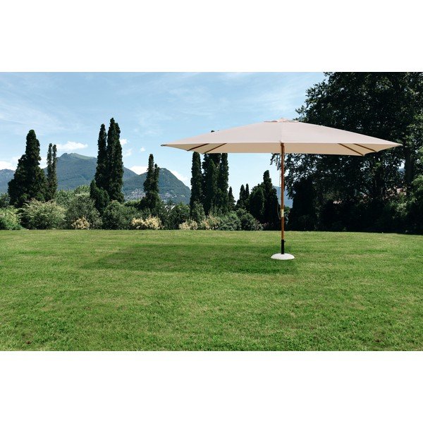 Beżowy parasol ogrodowy 200x300 cm Syros – Bizzotto-image-1