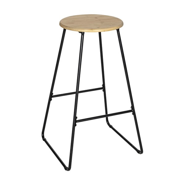 Czarno-naturalny bambusowy hoker 70 cm Loft – Wenko-image-1