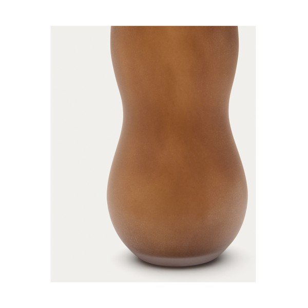 Brązowy szklany wazon (wysokość 32 cm) Crila – Kave Home-image-2