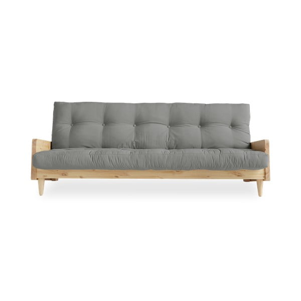 Sofa rozkładana Karup Design Indie Natural Clear/Grey