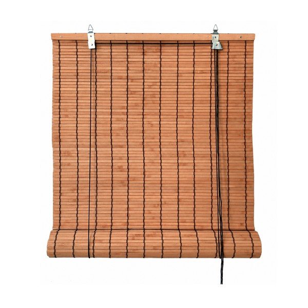 Pomarańczowa bambusowa roleta 60x160 cm Zeva – Gardinia