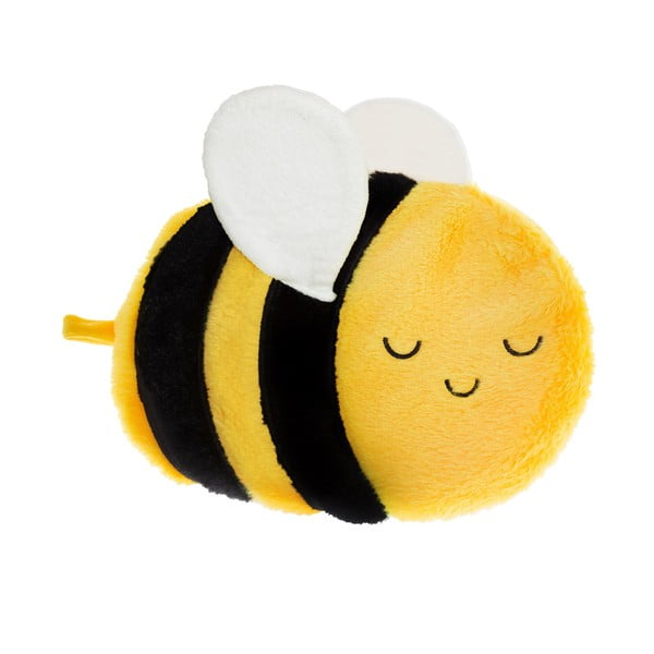 Żółty termofor z mikropluszu 700 ml Bee – Sass & Belle