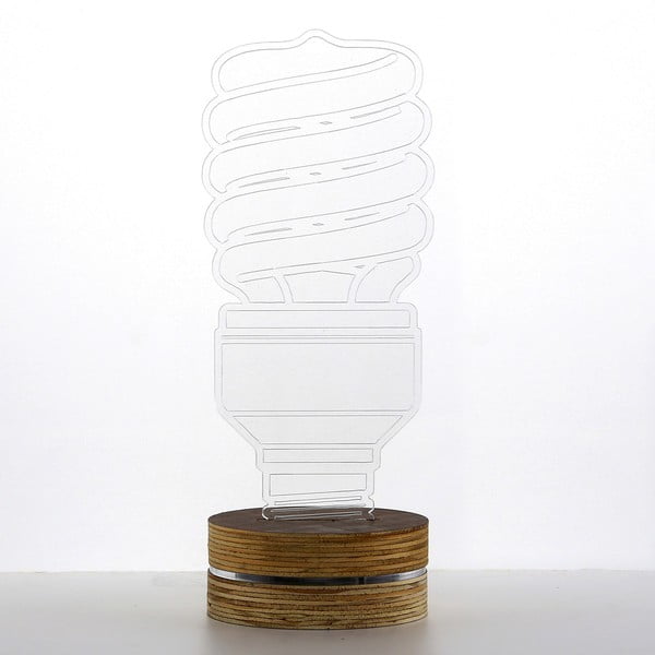 Lampa 3D stołowa Twist-image-2