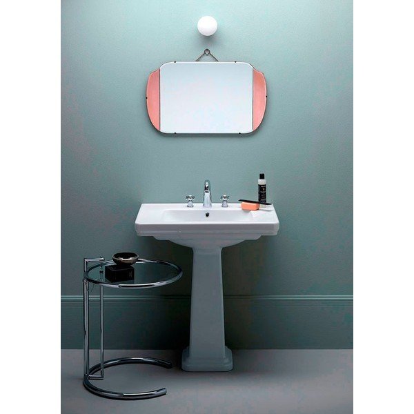 Biała ceramiczna umywalka 90x50 cm Classic – Sapho-image-1