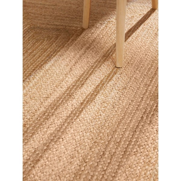 Dwustronny dywan z juty tkany ręcznie w naturalnym kolorze 160x230 cm Sharmila Natural Brown – Hanse Home-image-4