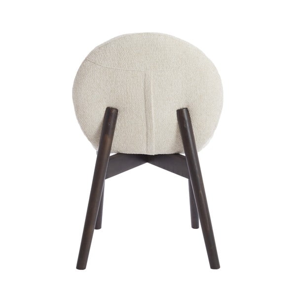 Kremowe tapicerowane fotele jadalniane zestaw 2 szt. Sinosa – Light & Living-image-4