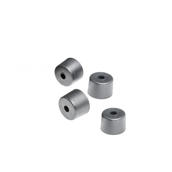 Ciemnoszare zapasowe nóżki do sofy modułowej Grow – Blomus