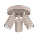Szarobrązowa metalowa lampa punktowa Gleam – Sollux