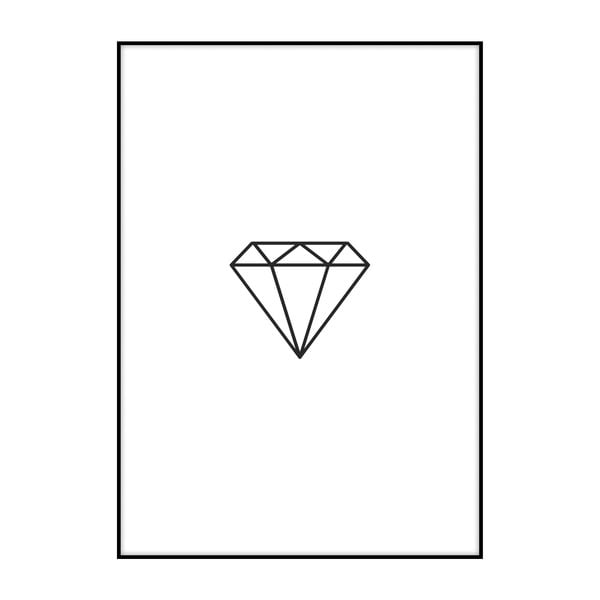 Plakat Imagioo Diamond, 40x30 cm