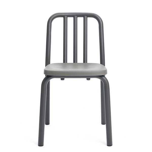 Szare krzesło Mobles 114 Tube-image-1