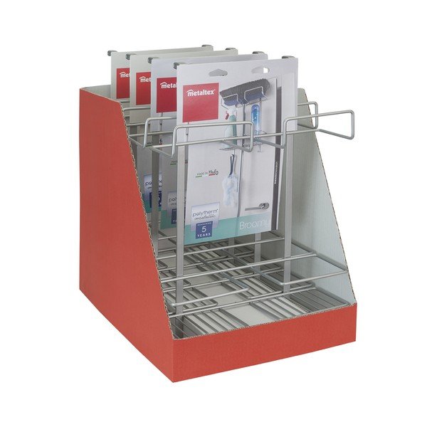 Półka wisząca na drzwi Metaltex Broomy-image-2