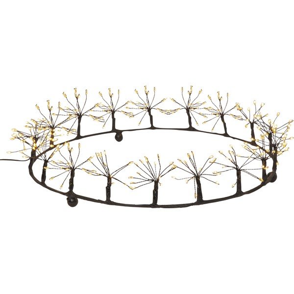 Świąteczna wisząca dekoracja świetlna LED Star Trading Drop Flower, ø 35 cm-image-2