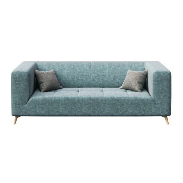 Jasnoniebieska 3-osobowa sofa MESONICA Toro