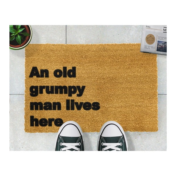 Wycieraczka Artsy Doormats Grumpy Man Lives Here, 40x60 cm