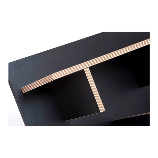 Czarny system półek TemaHome Bern, szer. 90 cm-image-2