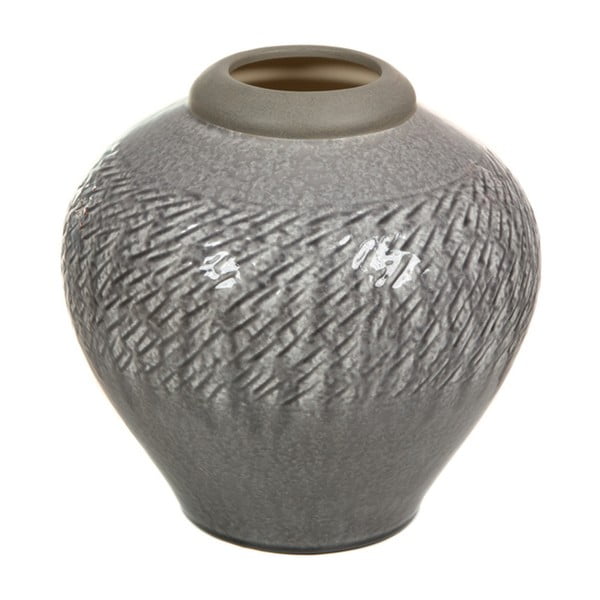Szary ceramiczny wazon Santiago Pons Lira