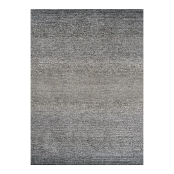Wełniany dywan Graduation Grey, 140x200 cm