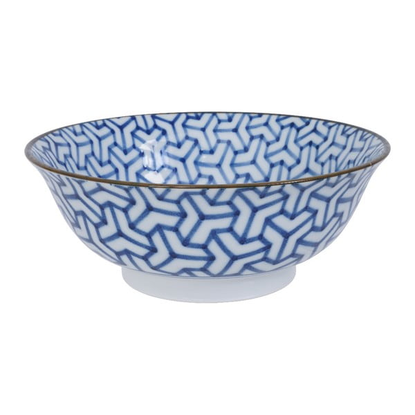 Niebieska porcelanowa miska Tokyo Design Studio Etsy, 1000 ml