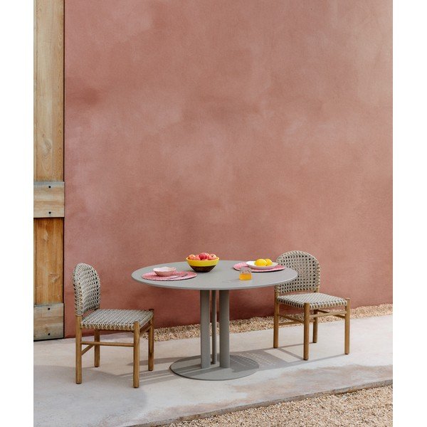 Okrągły stół ogrodowy ø 120 cm Sedalis – Kave Home-image-1