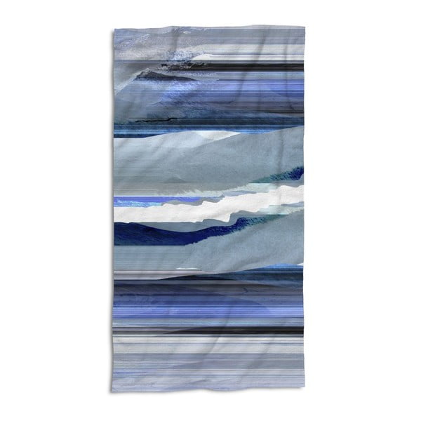 Ręcznik Essenza Mooa Blue, 100x180 cm