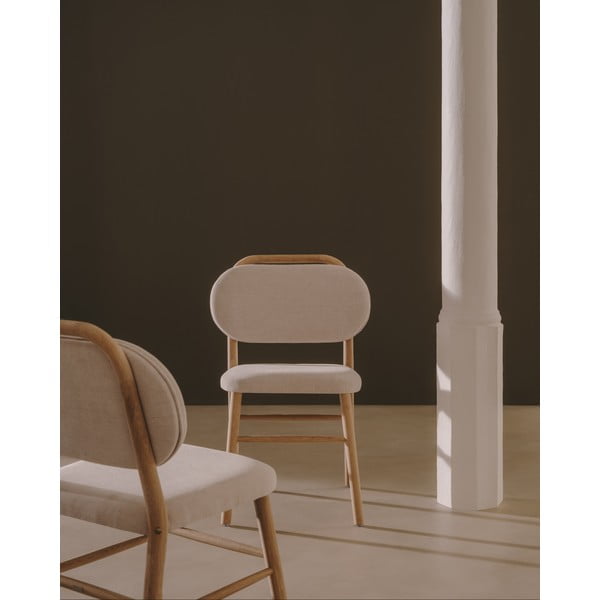 Beżowe krzesła zestaw 2 szt. Helda – Kave Home-image-2
