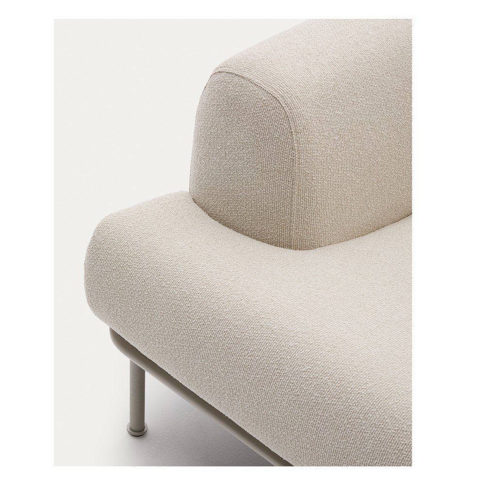 Beżowa sofa z tkaniny szenilowej 234 cm Aurum – Kave Home (zdjęcie 11)