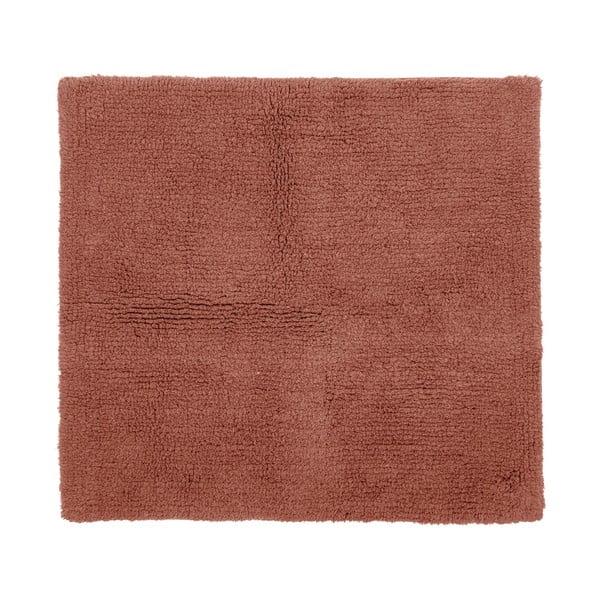 Ceglasty dywanik łazienkowy 60x60 cm Riva – Tiseco Home Studio