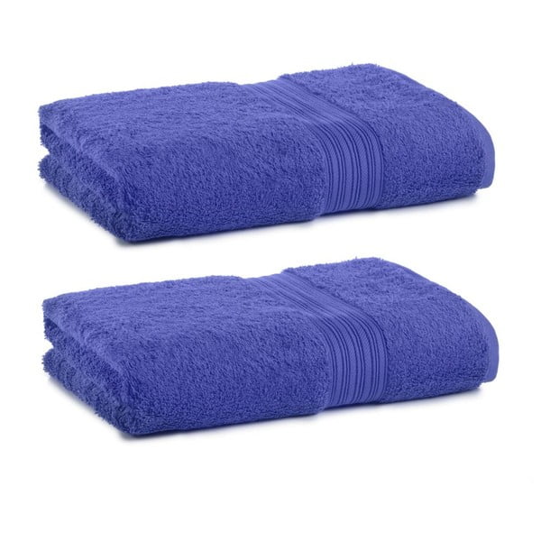 Zestaw 2 ręczników Indulgence Victoria Blue, 41x71 cm